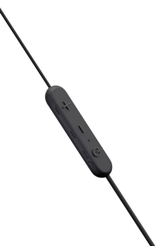 Sluchátka Sony WI-C300B černá, Sluchátka, Sony, WI-C300B, černá