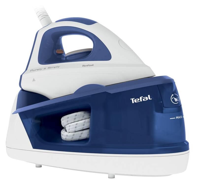 Žehlička Tefal Purely and simply SV5020E0 modrý, Žehlička, Tefal, Purely, simply, SV5020E0, modrý