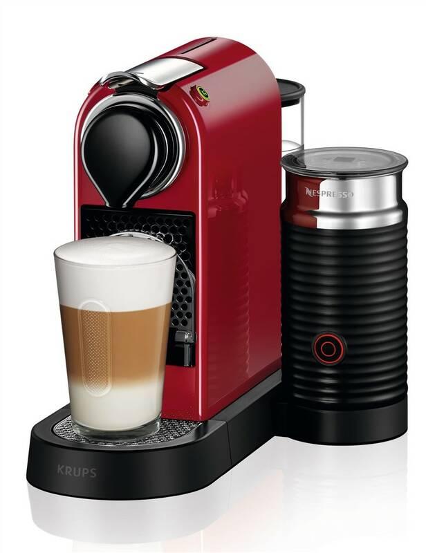 Espresso Krups Nespresso Citiz&Milk XN761510 červené, Espresso, Krups, Nespresso, Citiz&Milk, XN761510, červené