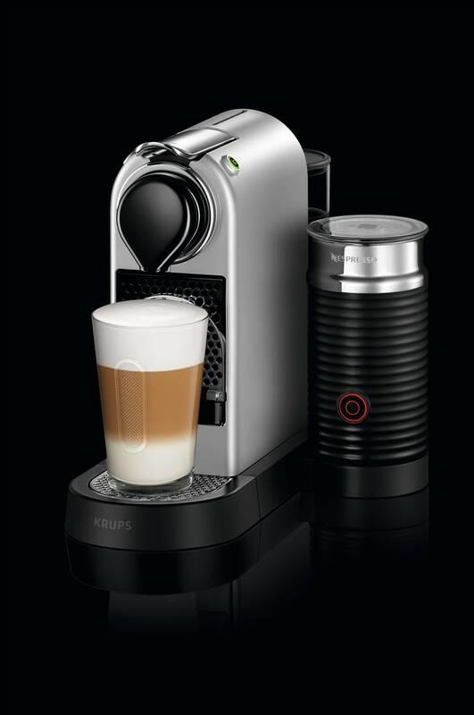 Espresso Krups Nespresso Citiz&Milk XN761B10 stříbrné, Espresso, Krups, Nespresso, Citiz&Milk, XN761B10, stříbrné