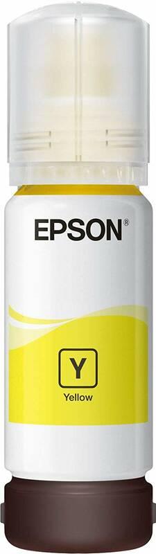 Inkoustová náplň Epson EcoTank 106, 70 ml žlutá, Inkoustová, náplň, Epson, EcoTank, 106, 70, ml, žlutá