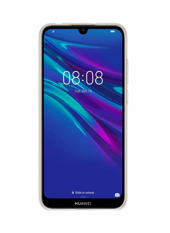 Kryt na mobil Huawei Silicon Protective Case pro Y6 2019 průhledný