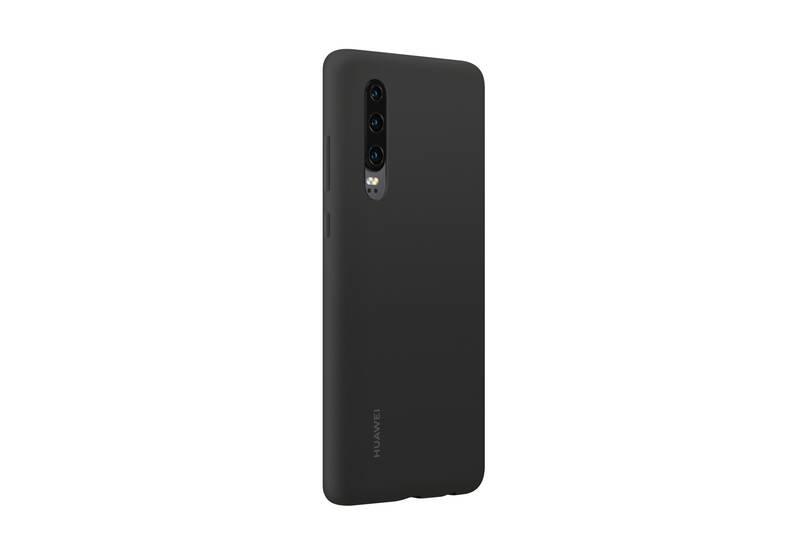 Kryt na mobil Huawei Silicone Car Case pro P30 černý