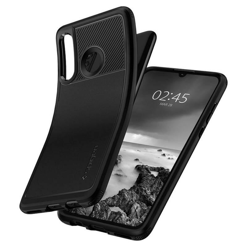 Kryt na mobil Spigen Rugged Armor pro Huawei P30 Lite černý