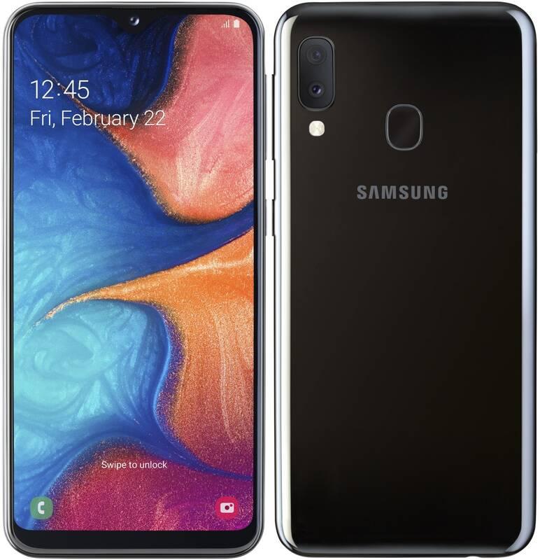 Mobilní telefon Samsung Galaxy A20e Dual SIM černý, Mobilní, telefon, Samsung, Galaxy, A20e, Dual, SIM, černý