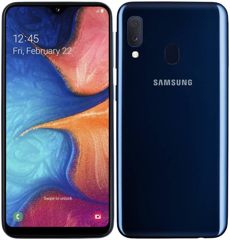 Mobilní telefon Samsung Galaxy A20e Dual SIM modrý, Mobilní, telefon, Samsung, Galaxy, A20e, Dual, SIM, modrý