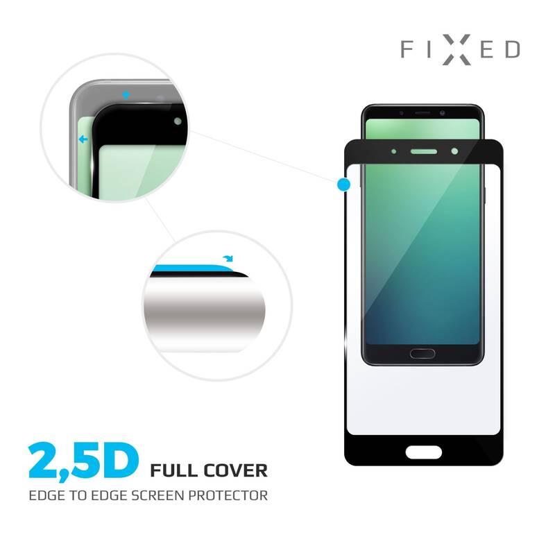 Ochranné sklo FIXED Full-Cover pro Honor 8A černé
