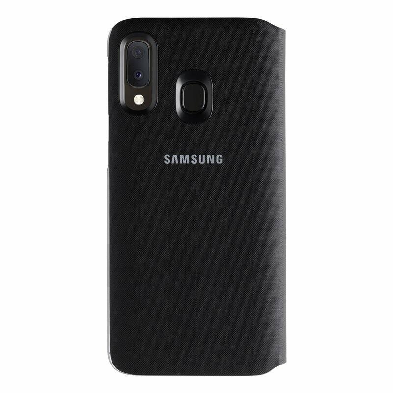 Pouzdro na mobil flipové Samsung Wallet Cover pro Galaxy A20e černé, Pouzdro, na, mobil, flipové, Samsung, Wallet, Cover, pro, Galaxy, A20e, černé