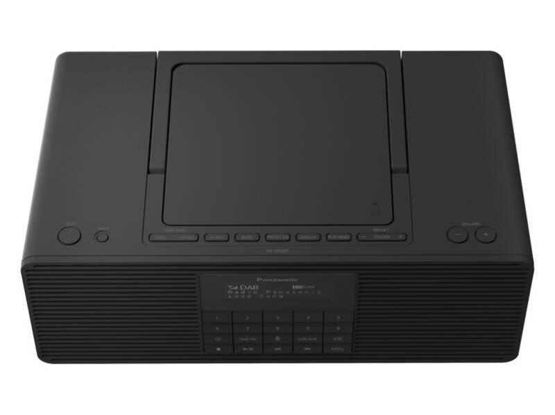 Radiopřijímač s DAB Panasonic RX-D70BTEG-K černý, Radiopřijímač, s, DAB, Panasonic, RX-D70BTEG-K, černý