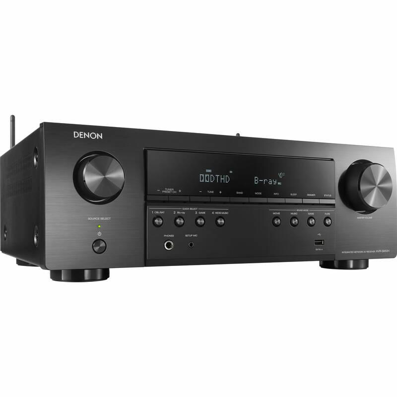 AV Receiver Denon AVR-S650H černý, AV, Receiver, Denon, AVR-S650H, černý