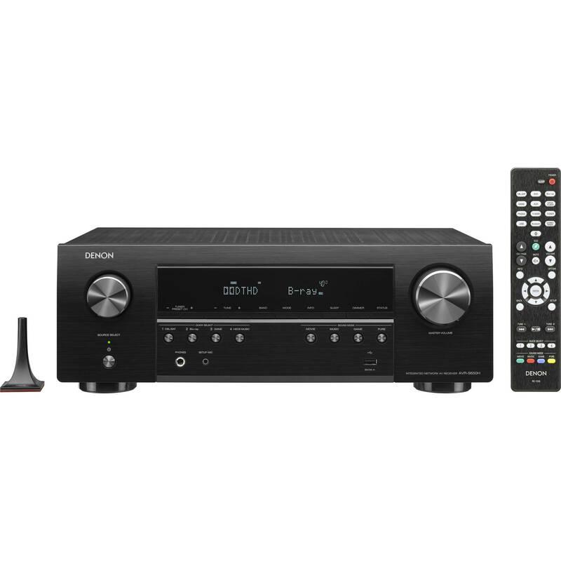 AV Receiver Denon AVR-S650H set reproduktorů Polk černý, AV, Receiver, Denon, AVR-S650H, set, reproduktorů, Polk, černý