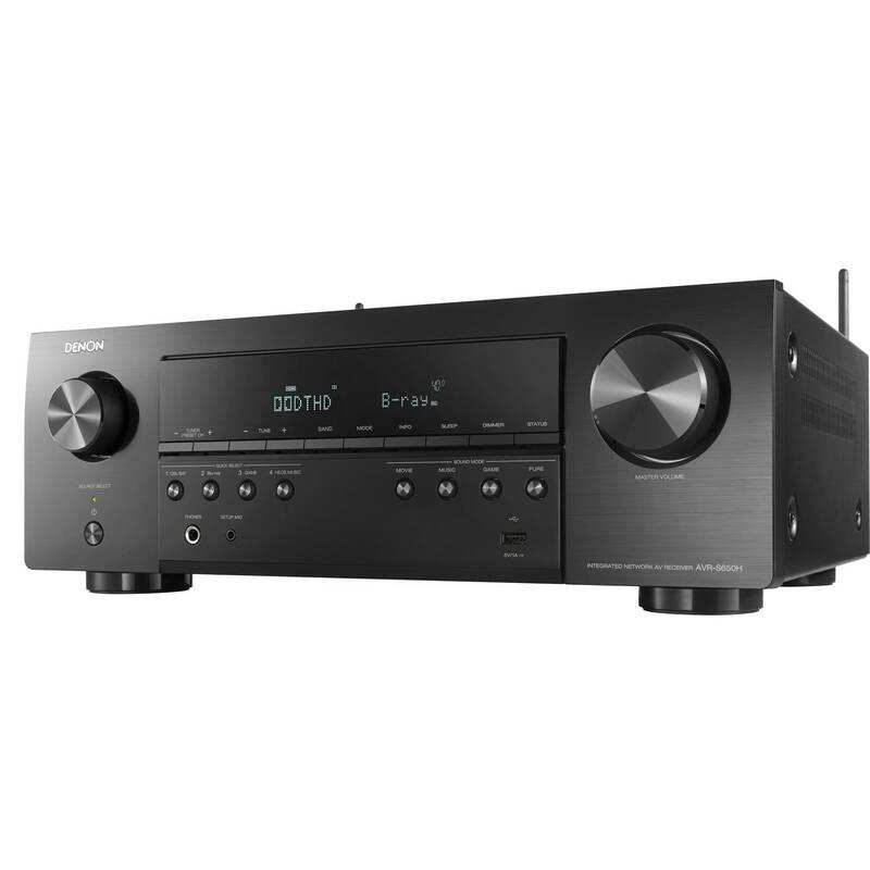 AV Receiver Denon AVR-S650H set reproduktorů Polk černý, AV, Receiver, Denon, AVR-S650H, set, reproduktorů, Polk, černý