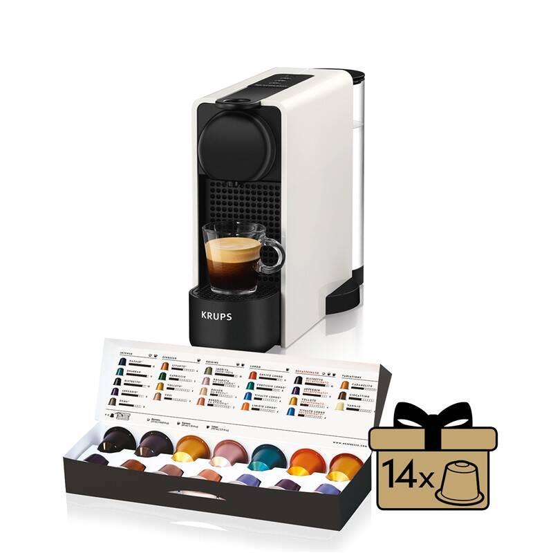 Espresso Krups Nespresso Essenza Plus XN510110 bílé, Espresso, Krups, Nespresso, Essenza, Plus, XN510110, bílé