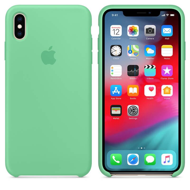 Kryt na mobil Apple Silicone Case pro iPhone Xs Max - mátový, Kryt, na, mobil, Apple, Silicone, Case, pro, iPhone, Xs, Max, mátový