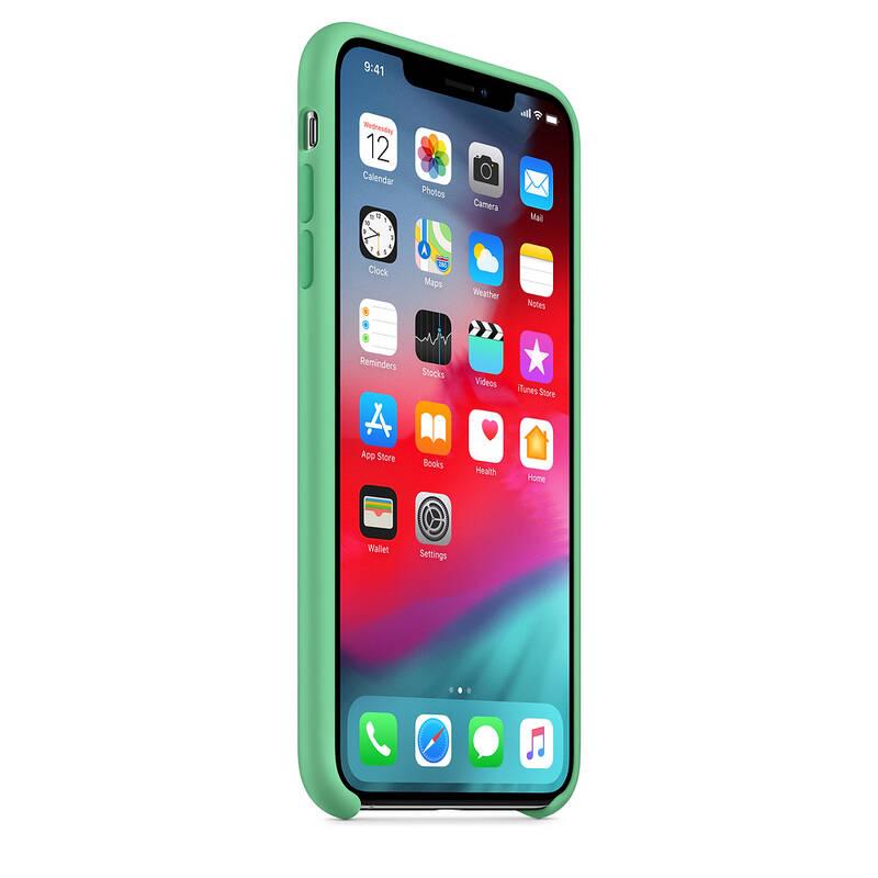 Kryt na mobil Apple Silicone Case pro iPhone Xs Max - mátový, Kryt, na, mobil, Apple, Silicone, Case, pro, iPhone, Xs, Max, mátový