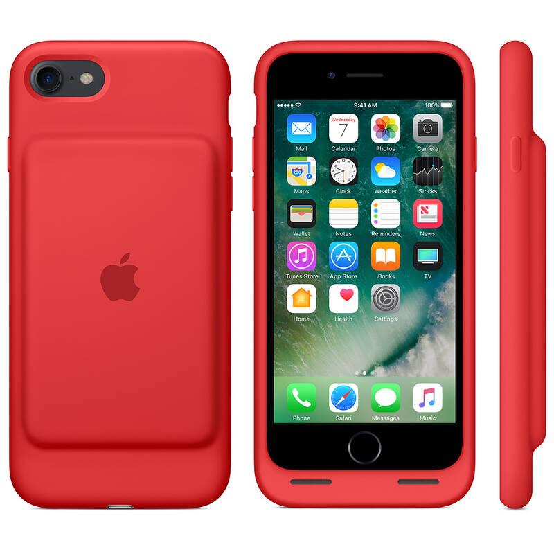 Kryt na mobil Apple Smart Battery Case pro iPhone 7 - RED červený