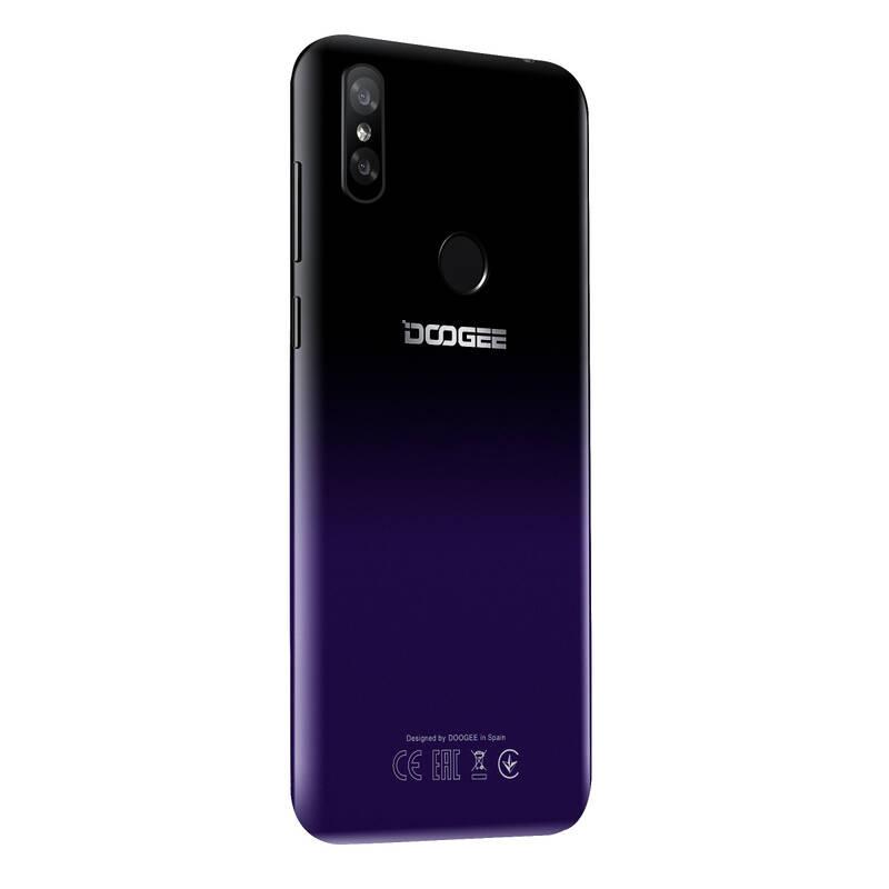 Mobilní telefon Doogee X90L 16 GB fialový, Mobilní, telefon, Doogee, X90L, 16, GB, fialový
