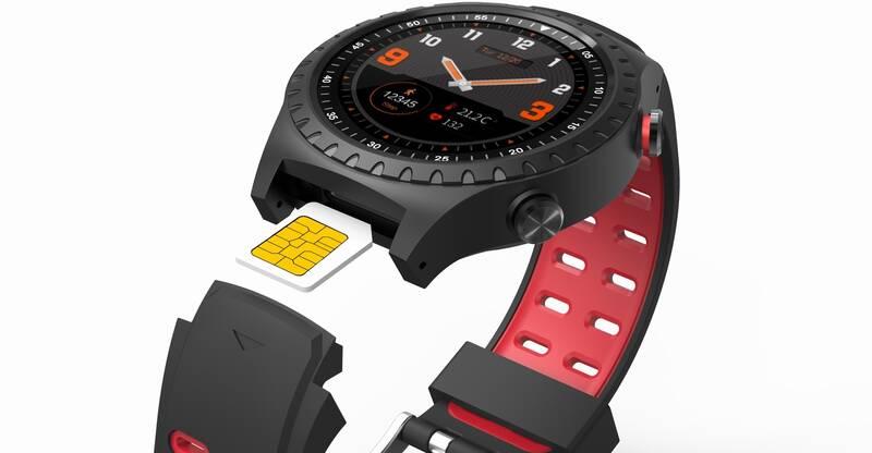 Chytré hodinky Evolveo SportWatch M1S červený, Chytré, hodinky, Evolveo, SportWatch, M1S, červený