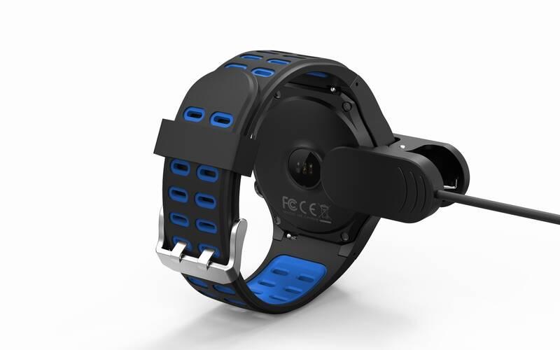 Chytré hodinky Evolveo SportWatch M1S modrý, Chytré, hodinky, Evolveo, SportWatch, M1S, modrý