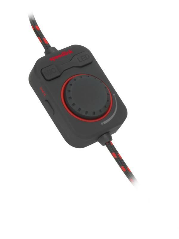 Headset Speed Link Maxter 7.1 Surround Gaming černý