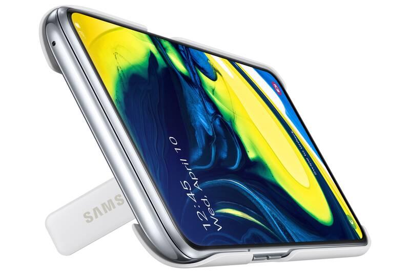 Kryt na mobil Samsung Standing Cover pro Galaxy A80 bílý, Kryt, na, mobil, Samsung, Standing, Cover, pro, Galaxy, A80, bílý
