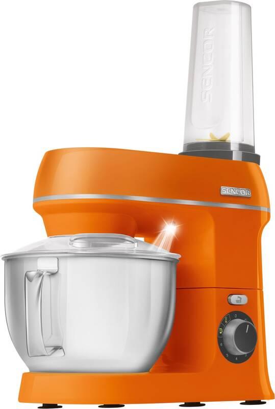 Kuchyňský robot Sencor STM 3753OR oranžový, Kuchyňský, robot, Sencor, STM, 3753OR, oranžový