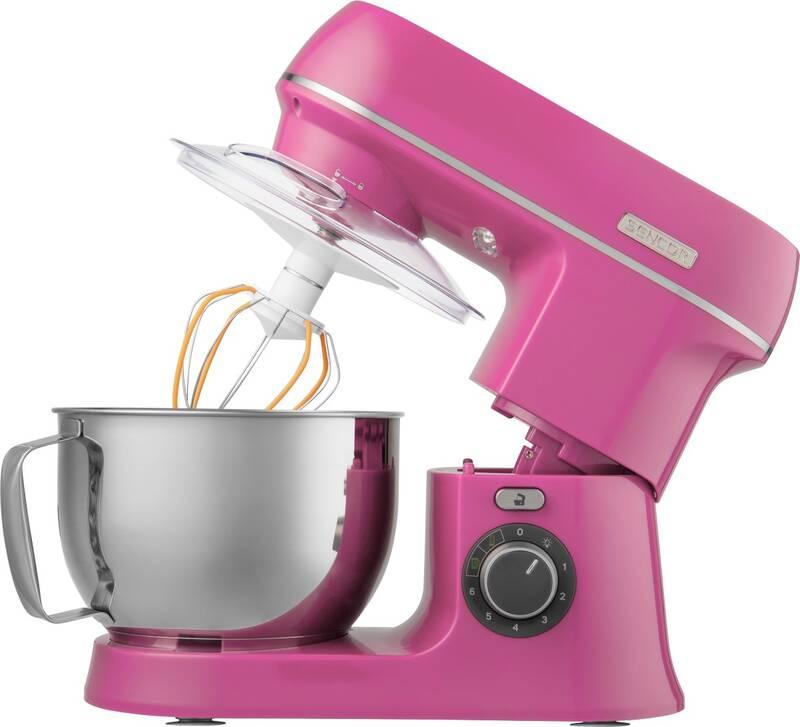 Kuchyňský robot Sencor STM 3758RS růžový, Kuchyňský, robot, Sencor, STM, 3758RS, růžový