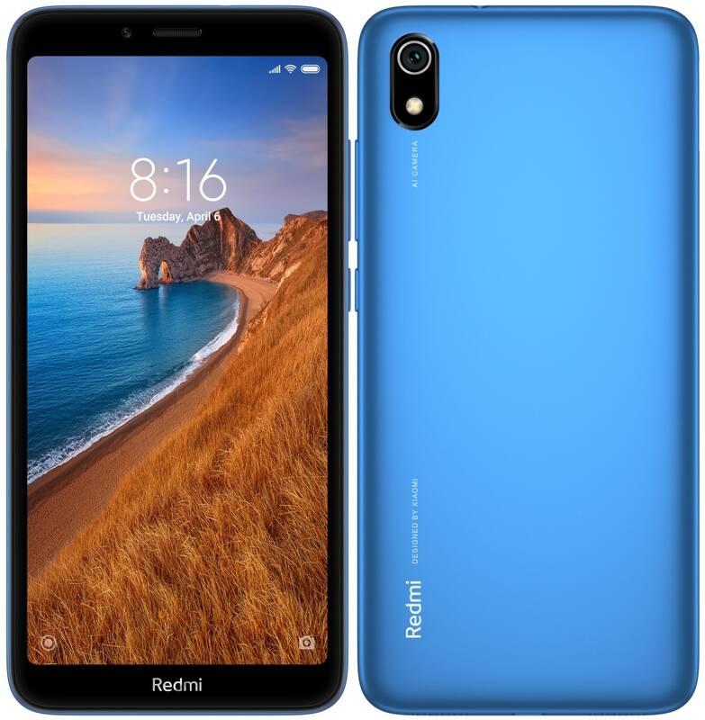 Mobilní telefon Xiaomi Redmi 7A 16 GB Dual SIM - matně modrý