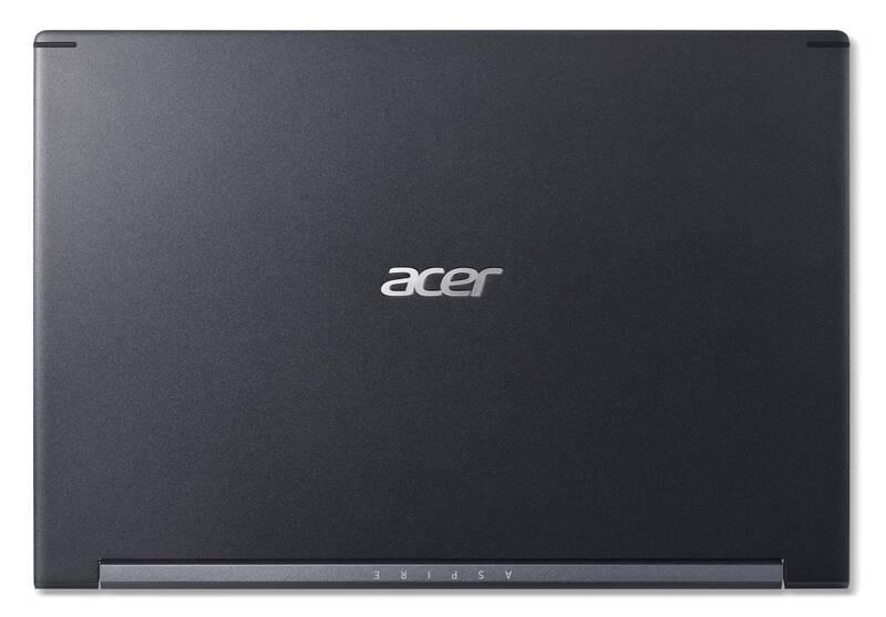 Notebook Acer Aspire 7 černý