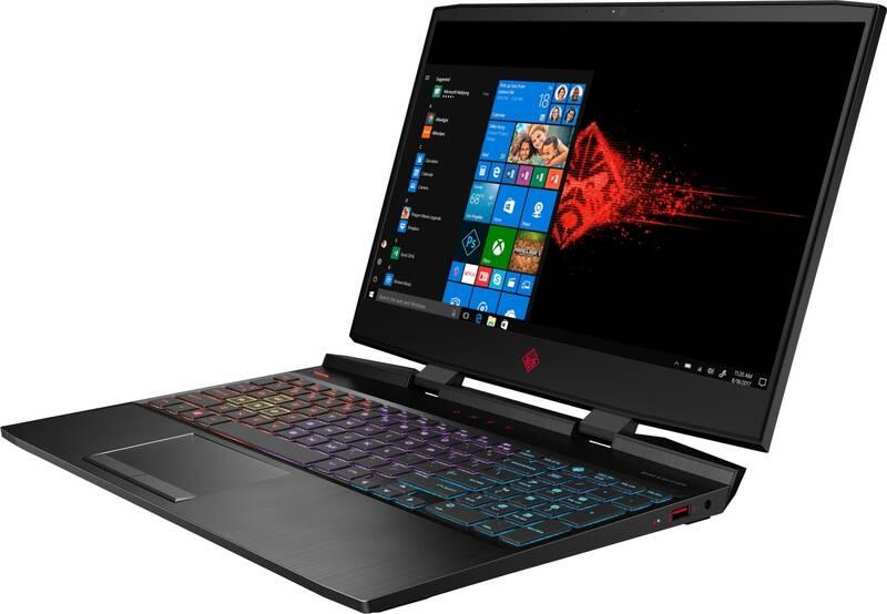 Notebook HP Omen 15-dc1022nc černý