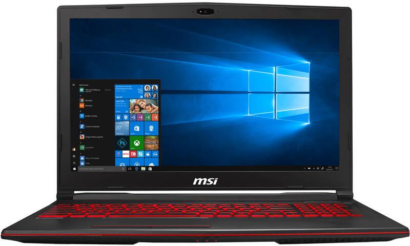 Notebook MSI GL63 8SD černý