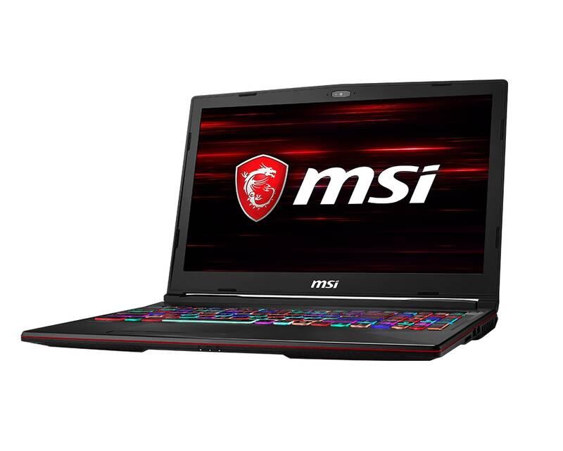 Notebook MSI GL63 8SE černý