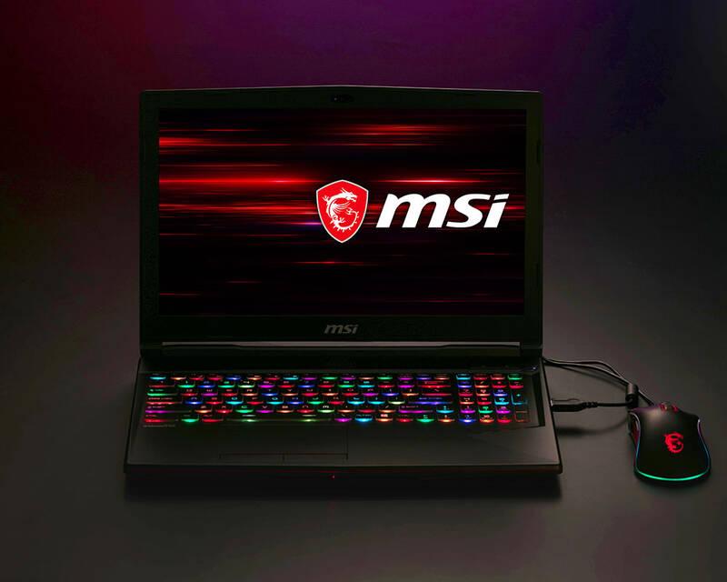 Notebook MSI GL63 8SE černý