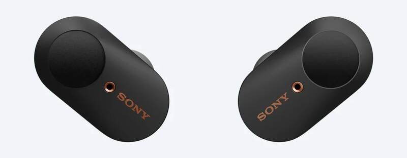 Sluchátka Sony WF-1000XM3 černá, Sluchátka, Sony, WF-1000XM3, černá
