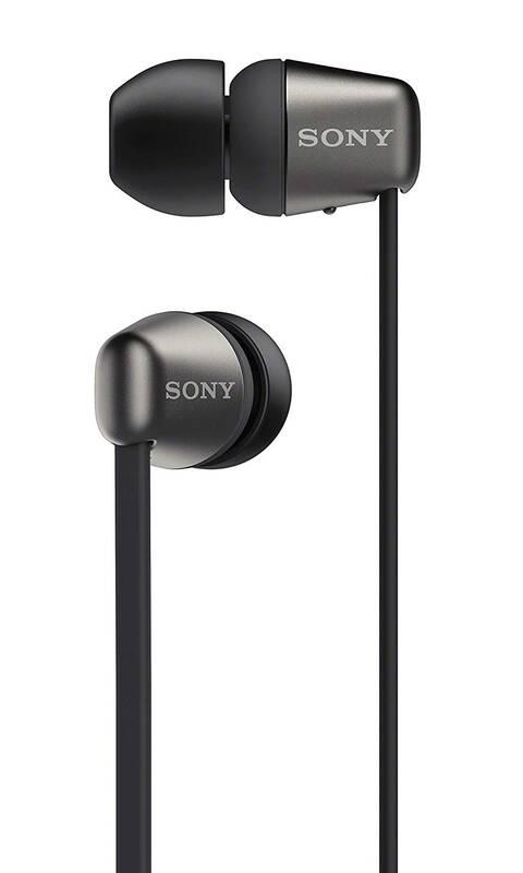 Sluchátka Sony WI-C310 černá, Sluchátka, Sony, WI-C310, černá