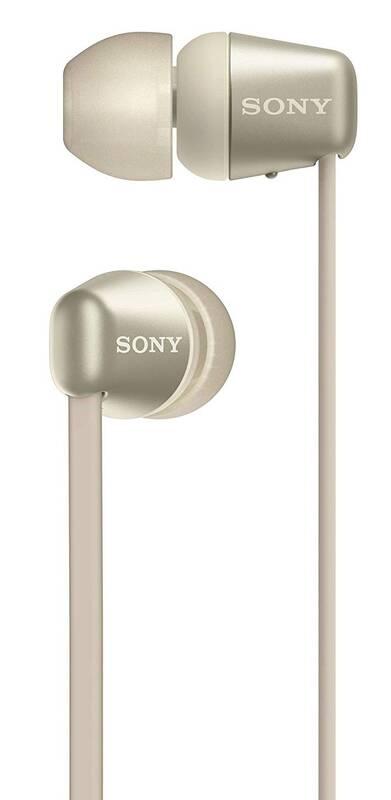 Sluchátka Sony WI-C310 zlatá, Sluchátka, Sony, WI-C310, zlatá