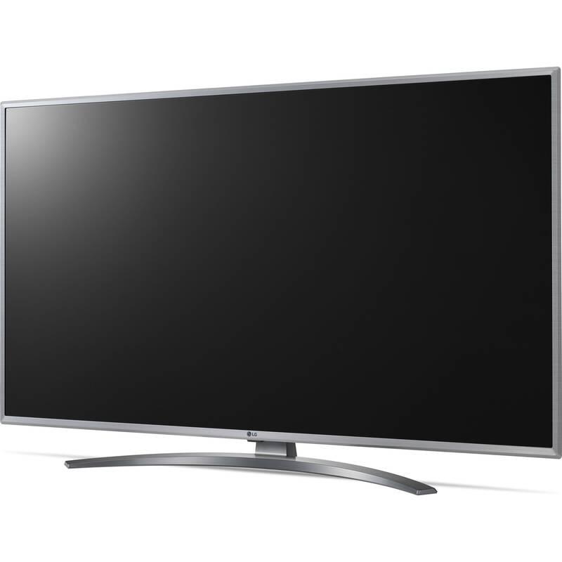 Televize LG 50UM7600 stříbrná, Televize, LG, 50UM7600, stříbrná