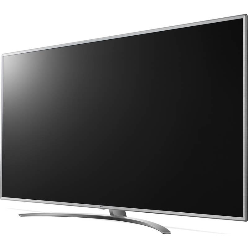 Televize LG 75UM7600 stříbrná, Televize, LG, 75UM7600, stříbrná