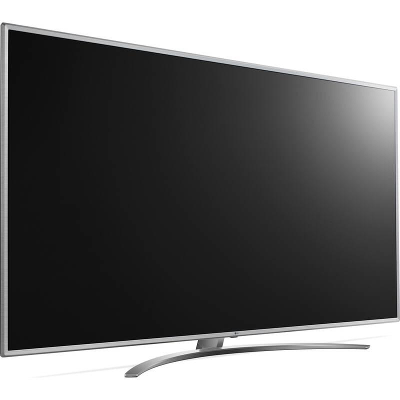 Televize LG 75UM7600 stříbrná, Televize, LG, 75UM7600, stříbrná