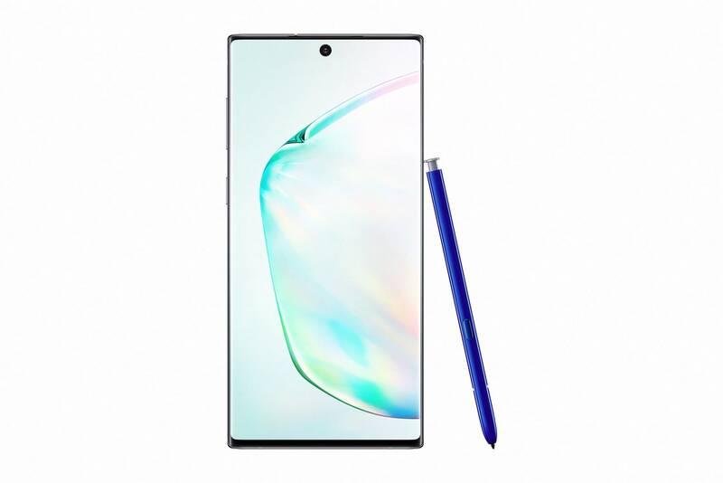 Mobilní telefon Samsung Galaxy Note10 256 GB Dual SIM stříbrný