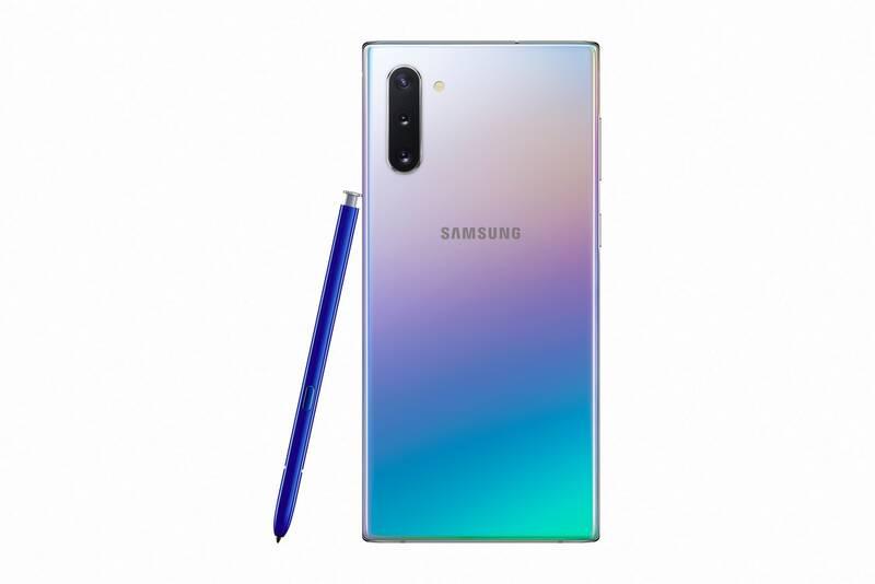 Mobilní telefon Samsung Galaxy Note10 256 GB Dual SIM stříbrný