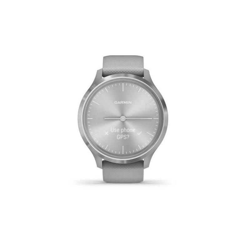 Chytré hodinky Garmin vivomove3 Sport Silver Gray, Chytré, hodinky, Garmin, vivomove3, Sport, Silver, Gray