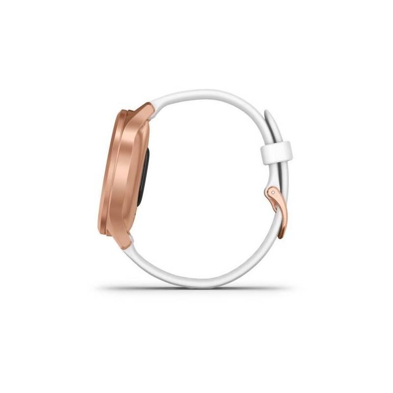 Chytré hodinky Garmin vivomove3 Style RoseGold White, Chytré, hodinky, Garmin, vivomove3, Style, RoseGold, White