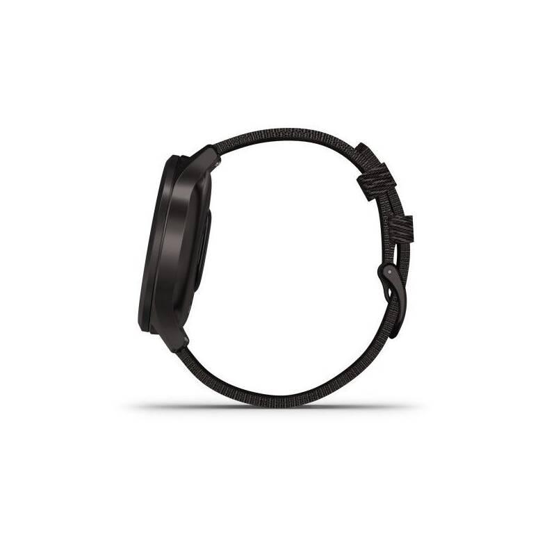 Chytré hodinky Garmin vivomove3 Style Slate Black Nylon, Chytré, hodinky, Garmin, vivomove3, Style, Slate, Black, Nylon