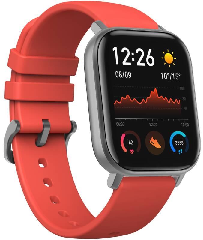 Chytré hodinky Xiaomi Amazfit GTS červené, Chytré, hodinky, Xiaomi, Amazfit, GTS, červené