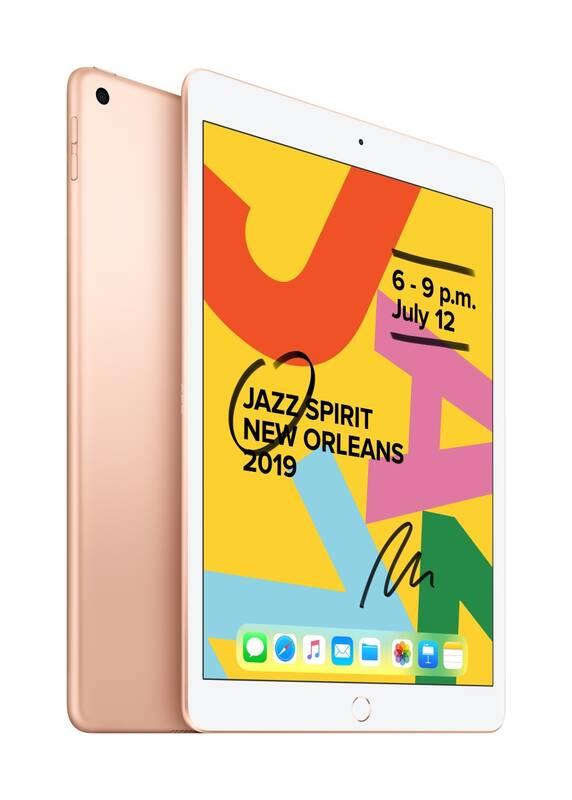 Dotykový tablet Apple iPad 2019 Wi-Fi 128 GB - Gold, Dotykový, tablet, Apple, iPad, 2019, Wi-Fi, 128, GB, Gold