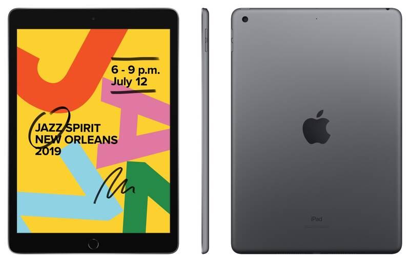 Dotykový tablet Apple iPad 2019 Wi-Fi 128 GB - Space Gray, Dotykový, tablet, Apple, iPad, 2019, Wi-Fi, 128, GB, Space, Gray
