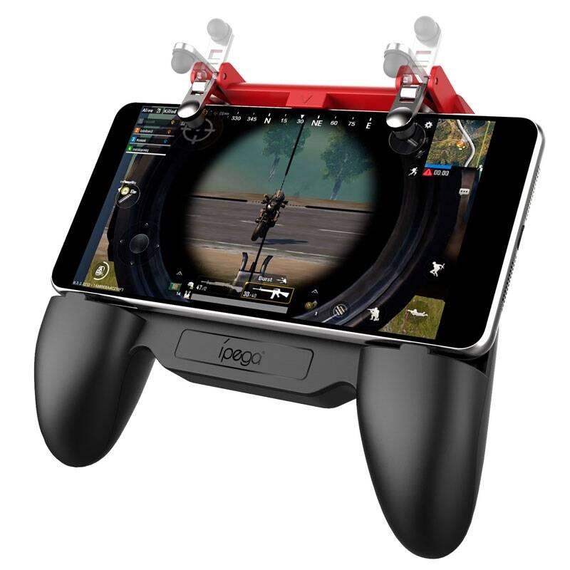 Gamepad iPega Multifunctional Game Grip s ventilátorem černý