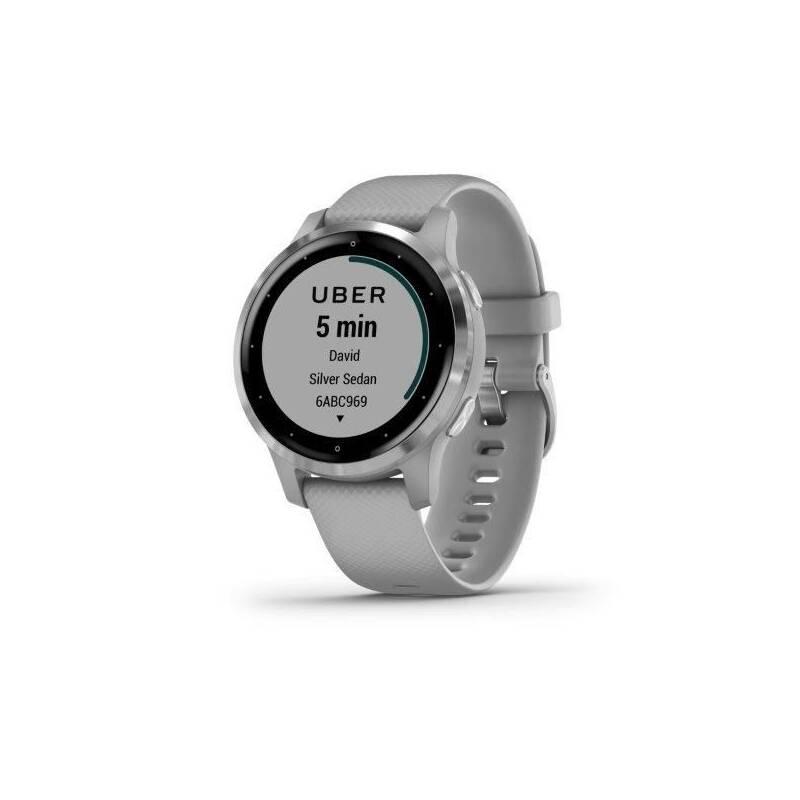 GPS hodinky Garmin vívoactive4S Silver Gray