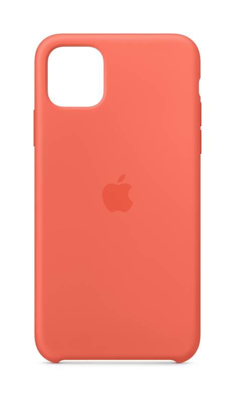 Kryt na mobil Apple Silicone Case pro iPhone 11 Pro Max - mandarinkový, Kryt, na, mobil, Apple, Silicone, Case, pro, iPhone, 11, Pro, Max, mandarinkový